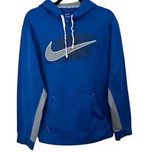 Nike Therma-Fit Blue Hoodie